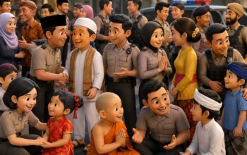 Tak Banyak yang Tahu “Di Balik Hari Raya Idul Adha, Ini Bukti Toleransi di Tubuh Polri Masih Hidup Subur”