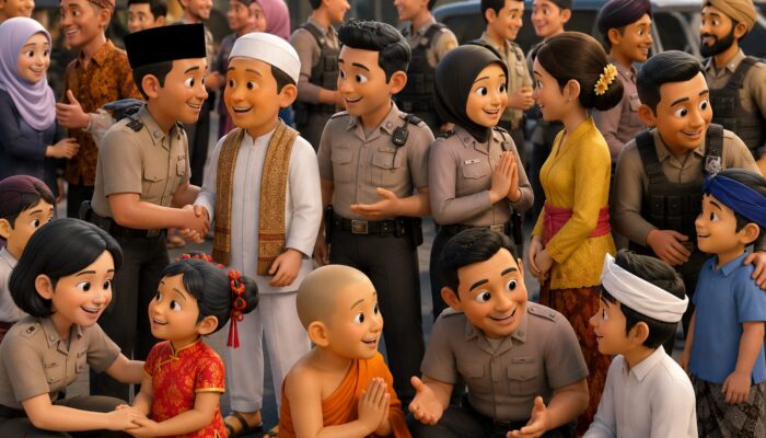 Tak Banyak yang Tahu “Di Balik Hari Raya Idul Adha, Ini Bukti Toleransi di Tubuh Polri Masih Hidup Subur”