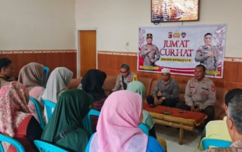 Jumat Curhat di Sandik, Polsek Batulayar Tampung Keluhan Warga