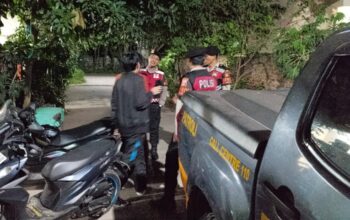 Cegah Curat dan Curanmor, Sat Samapta Polres Lobar Patroli di Lembar