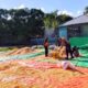 BHABINKAMTIBMAS POLSEK DOMPU PANTAU HASIL PANEN JAGUNG WARGA DAN AJAK DISTRIBUSIKAN KE BULOG