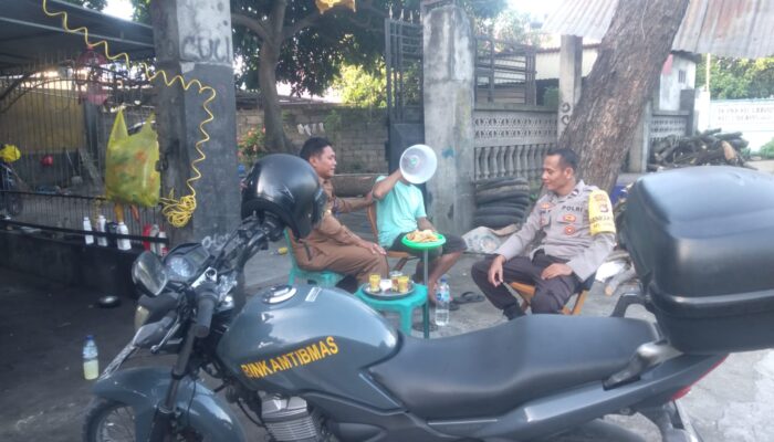 Bhabinkamtibmas Ijobalit Perkuat Silaturahmi dengan Warga Demi Keamanan Lingkungan