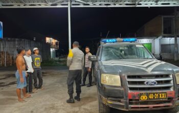 Polsek Sakra Timur Gelar Patroli Blue Light dan KRYD untuk Ciptakan Situasi Aman Kondusif