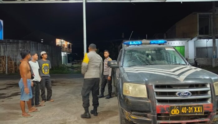 Polsek Sakra Timur Gelar Patroli Blue Light dan KRYD untuk Ciptakan Situasi Aman Kondusif