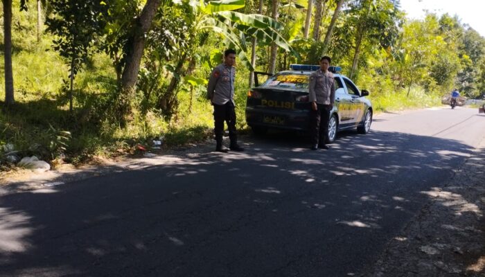 Patroli Siang, Polsek Janapria Antisipasi 3C dan Gangguan Kamtibmas
