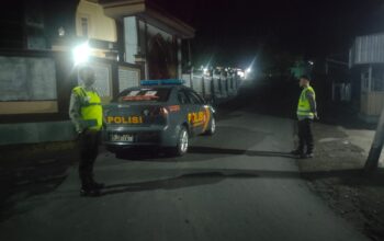 Polsek Batukliang Utara Gelar Patroli Blue Light Dini Hari, Antisipasi Aksi Kriminalitas dan Gangguan Kamtibmas