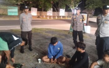 Polsek Batulayar Gelar Patroli KRYD Malam di Jalur Wisata Senggigi