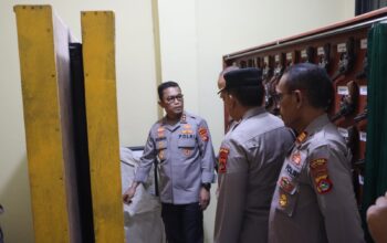 Pastikan Keamanan dan Akuntabilitas, Kapolda NTB Inspeksi Gudang Senpi Polres Bima Kota