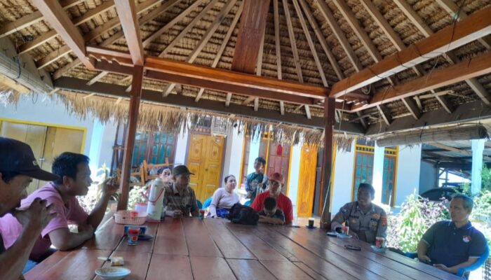 BHABINKAMTIBMAS DESA SORINOMO INTENSIFKAN SAMBANG WARGA, DORONG KETAHANAN PANGAN DAN PENGUATAN KAMTIBMAS