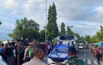 Polda NTB Kawal Kepulangan Jamaah Haji Kloter 3 Asal Lombok Barat, Pastikan Proses Penjemputan Berjalan Aman