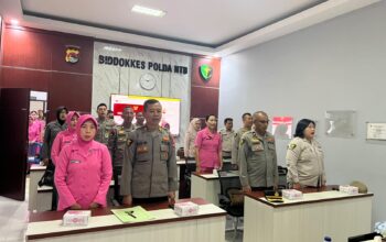 Biddokkes Polda NTB Tegaskan Komitmen Antinarkoba dan Disiplin Lewat Penandatanganan Pakta Integritas
