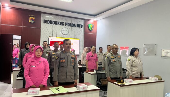 Biddokkes Polda NTB Tegaskan Komitmen Antinarkoba dan Disiplin Lewat Penandatanganan Pakta Integritas