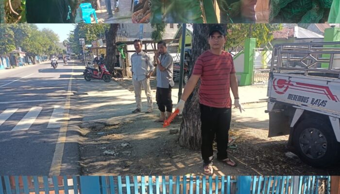 “Quick Response”Tim Inafis Satreskrim Polres Bima Lakukan Olah TKP Pria Meninggal Dunia di Depan Masjid Raya Panda