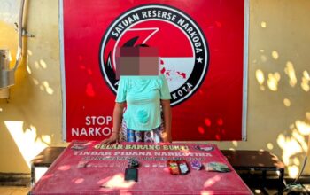 Residivis Narkoba Kembali Ditangkap, Satresnarkoba Polres Bima Kota Sita 5,11 Gram Sabu