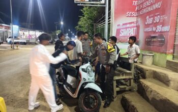 Patroli Dialogis Polsek Sape Sasar Tempat Keramaian dan Lokasi Rawan Kriminalitas