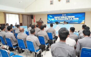 Kapolda NTB Buka Rakernis Bidang TIK, Dorong Inovasi dan Peningkatan Kinerja Berbasis Teknologi