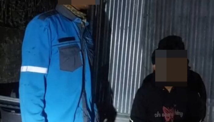 Respon Cepat Informasi Warga, Polsek Wawo Amankan Dua Terduga Pelaku Pencurian Kabel PLN
