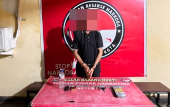 Simpan Sabu di Rumah Mertua, Pria di Jatibaru Barat Diamankan Satresnarkoba