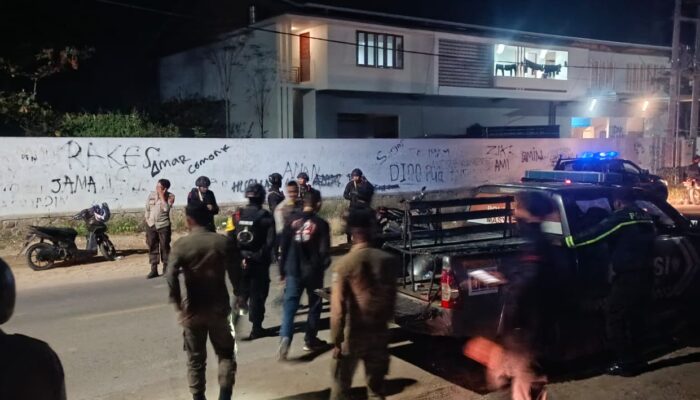 Ciptakan Situasi Kondusif, Polsek Sape Intensifkan Patroli Gabungan di Wilayah Hukum Sape