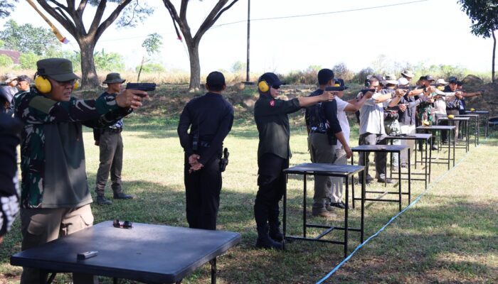 Perkuat Sinergitas, Polres Sumbawa Gelar Lomba Menembak Sambut Hari Bhayangkara ke-80