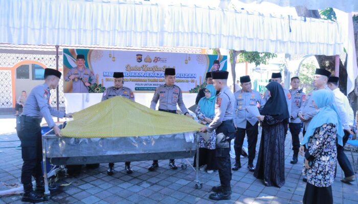 Semarak Hari Bhayangkara ke-80, Polda NTB Gelar Lomba Azan dan Memandikan Jenazah
