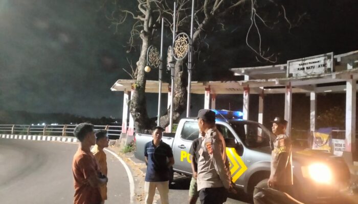 Polsek Batulayar Gencarkan Patroli KRYD Malam di Senggigi