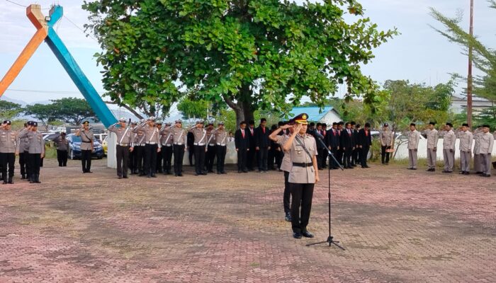 “Momentum Hari Bhayangkara ke-80” Menghormati Jasa Arwah Para Pahlawan Polres Bima Kabupaten Gelar Upacara Tabur Bunga di Perairan Teluk Bima