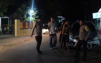 Mencegah Kerawanan Kamtibmas Malam Hari di Wilayah Hukumnya Polsek Madapangga Tingkatkan Patroli