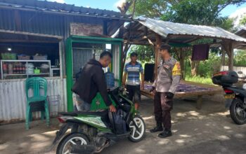 Ciptakan Kondusifitas, Personel Polsek Batu Lanteh Gelar Patroli Dialogis di Jalur Sumbawa – Batu Dulang