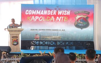 Kunker ke Polres Loteng, Kapolda NTB: Seluruh Anggota Polri Mengemban Fungsi Polmas.