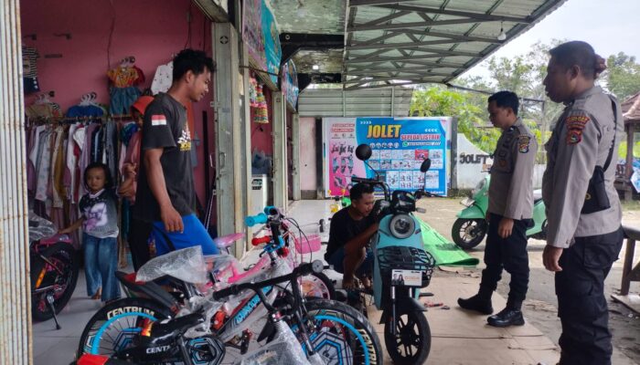 Patroli Dialogis Polsek Janapria, Ajak Masyarakat Jaga Kamtibmas Tetap Kondusif