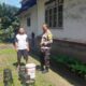 Bhabinkamtibmas Desa Barabali Dorong Warga Manfaatkan Pekarangan untuk Dukung Ketahanan Pangan