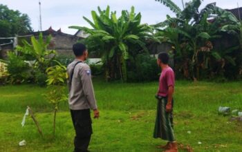 Cara Bhabinkamtibmas Sulap Lahan Kosong Desa Jadi Sumber Ketahanan Pangan Warga