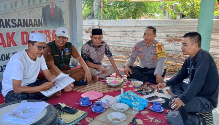 Bhabinkamtibmas Kelurahan Renteng Ajak Warga Aktifkan Kembali Ronda Malam