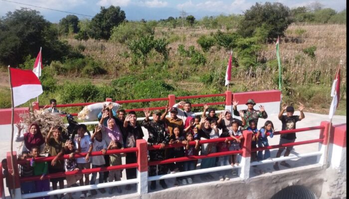 Empat Tahun Terputus, Jembatan Merah Putih Akhirnya Berdiri Kokoh