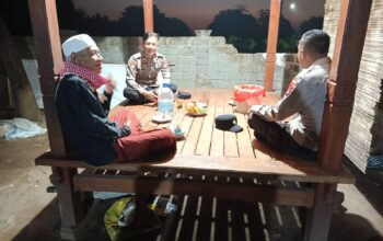 “Kunci Ganda dan Waspada 3C”, Pesan Patroli Dialogis Polsek Gangga ke Warga