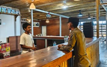 Patroli Malam di Gili Trawangan, Polsubsektor Gili Indah Imbau Staf Hotel Jaga Kamtibmas