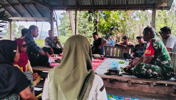 Polri dan TNI Perkuat Sinergitas Dampingi Kelompok Tani, Wujudkan Ketahanan Pangan di Desa Matua