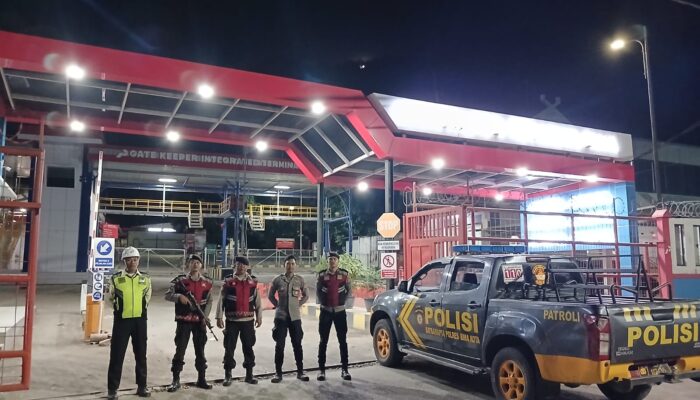 Patroli Blue Light Sat Samapta Polres Bima Kota Intensif Cegah Gangguan Kamtibmas di Malam Hari