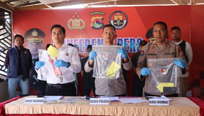 Polres Dompu gelar konferensi pers Ungkap Empat Kasus 3C dalam Operasi Jaran Rinjani 2026, Lima Pelaku Berhasil Diamankan