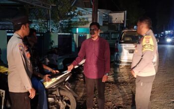 Polsek Madapangga Tingkatkan Patroli Cegah Potensi Guankamtibmas Malam Hari di Wilayah Hukumnya
