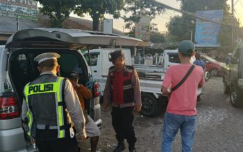 Polsek Imbau Pedagang Waspada Uang Palsu dan Kejahatan 3C di Area Pasar