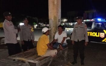 Patroli KRYD Malam Hari, Polsek Woha Cegah Potensi Guankamtibmas di Wilayah Hukumnya