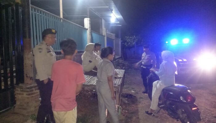 Patroli KRYD Rinjani Presisi Blue Light Polsek Wawo, Ciptakan Harkamtibmas yang Aman dan Kondusif