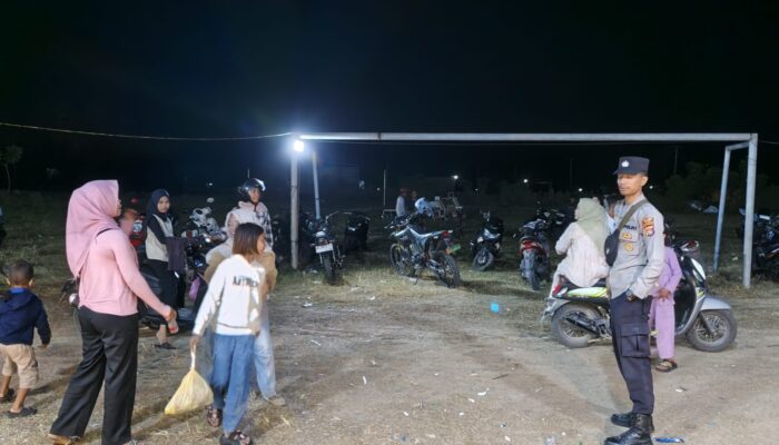 Polsek Lambu Gencarkan Patroli Blue Light, Ciptakan Harkamtibmas yang Kondusif