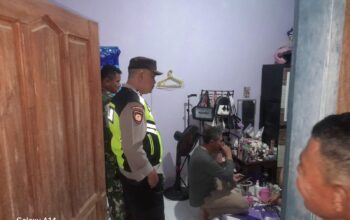 Bhabinkamtibmas Dampingi Pendataan Penghuni Kos, Wujudkan Lingkungan Aman dan Tertib