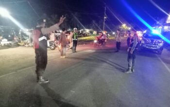 Polsek Sekotong Intensifkan Patroli Malam Jaga Kamtibmas Akhir Pekan