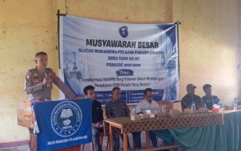 Hadiri Mubes IMAPPA, PLH Polsek Parado Himbau Seluruh Elemen Masyarakat Jaga Stabilitas Kamtibmas