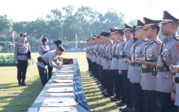 Kapolda NTB Pimpin Sertijab Sejumlah Pejabat Utama dan Kapolres Jajaran, Tekankan Peningkatan Kinerja