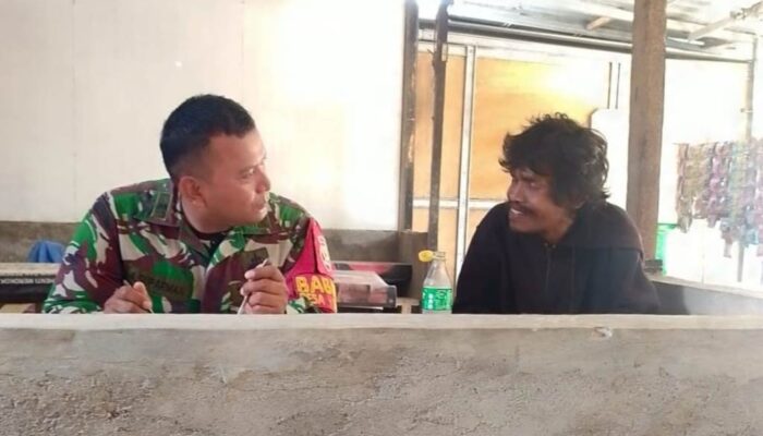 Tak Sekadar Bertugas, Babinsa Dampingi ODGJ Kembali Percaya Diri